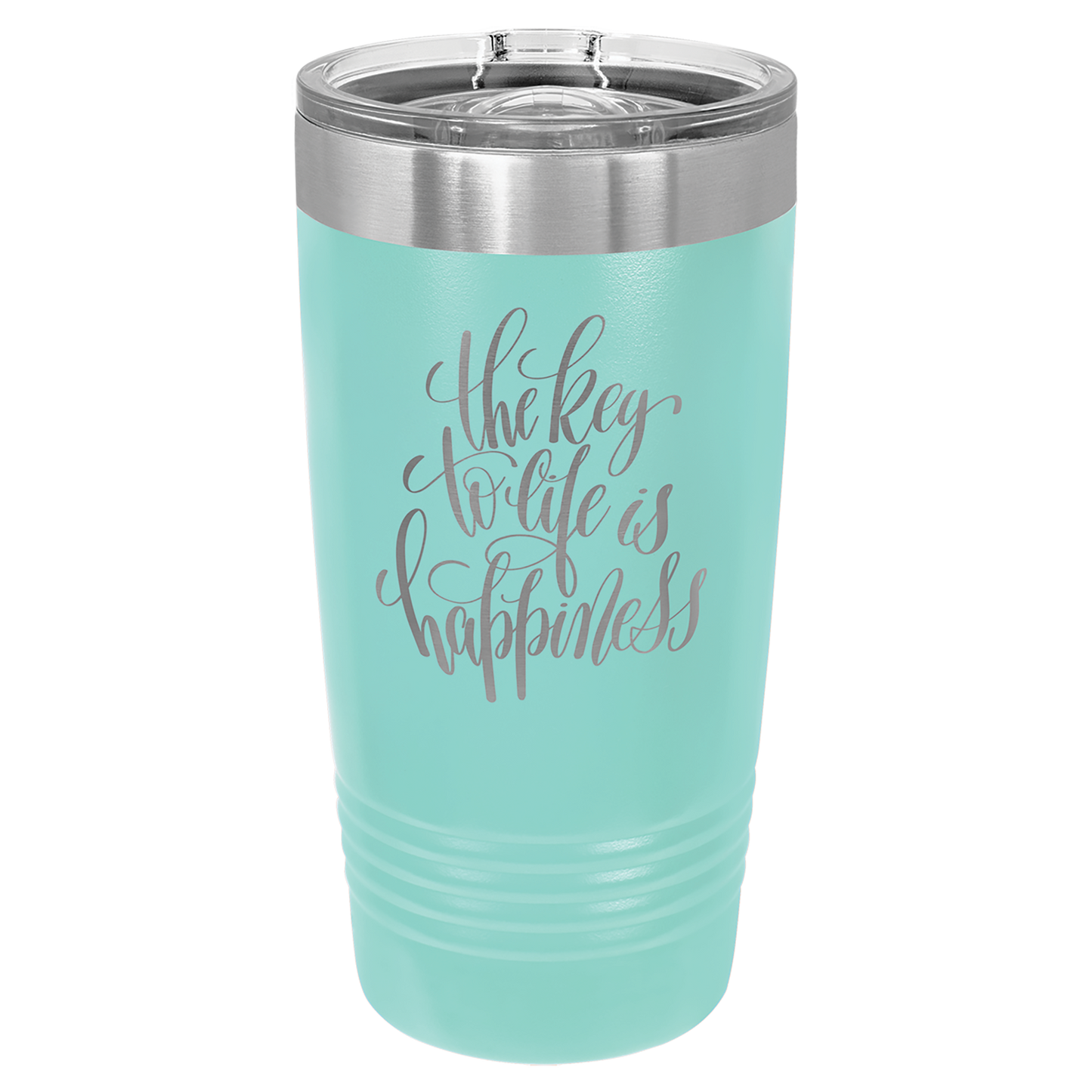 20 oz. Black Ringneck Vacuum Insulated Tumbler w/Lid